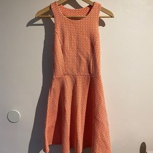 Sleeveless Patterned Statement Dress